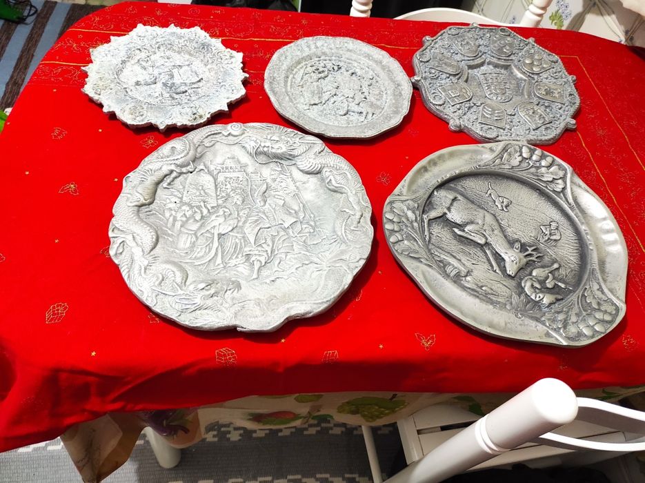 Pratos para decoração antigo