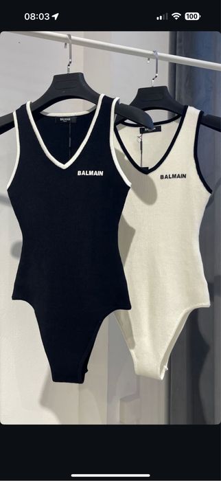 Боди Balmain, трикотажная кофта Balmain, боди Balmain, топ Бальман