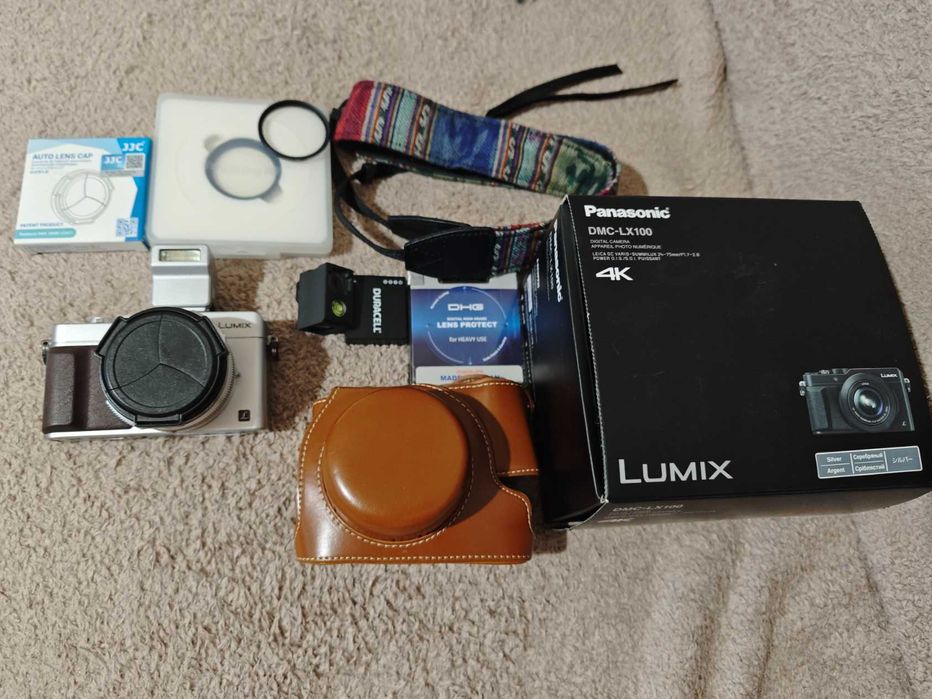 Lumix LX100 + bogaty zestaw || bardzo dobry stan