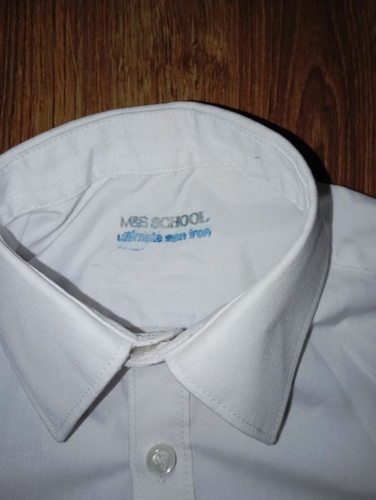 Koszula biała chłopięce M&S roz.5-6 lat