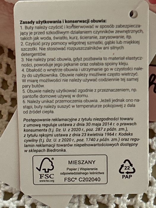 Nowe pantofle Pusheen r 36/37