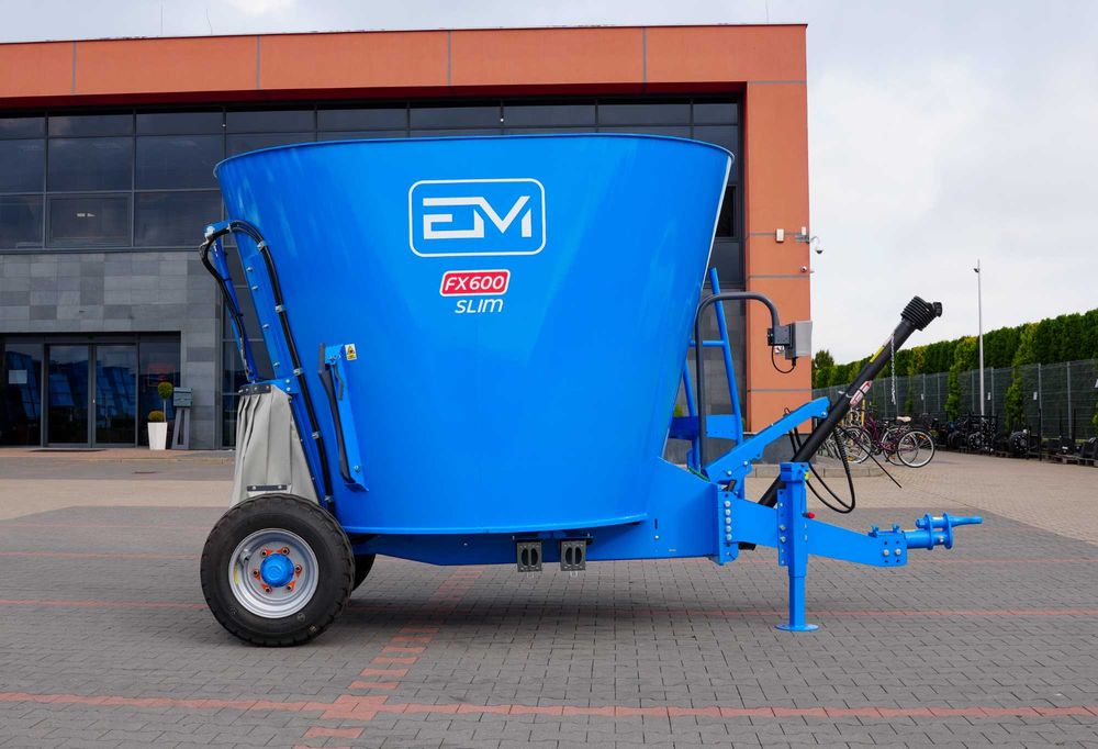 Wóz paszowy | EM RINO FX600SLIM | 6 m³ | DOSTĘPNA OD RĘKI |