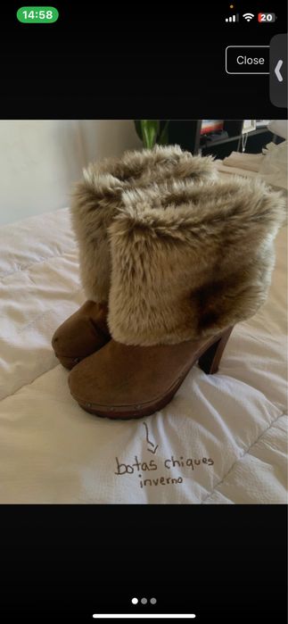 botas super giras de pelo