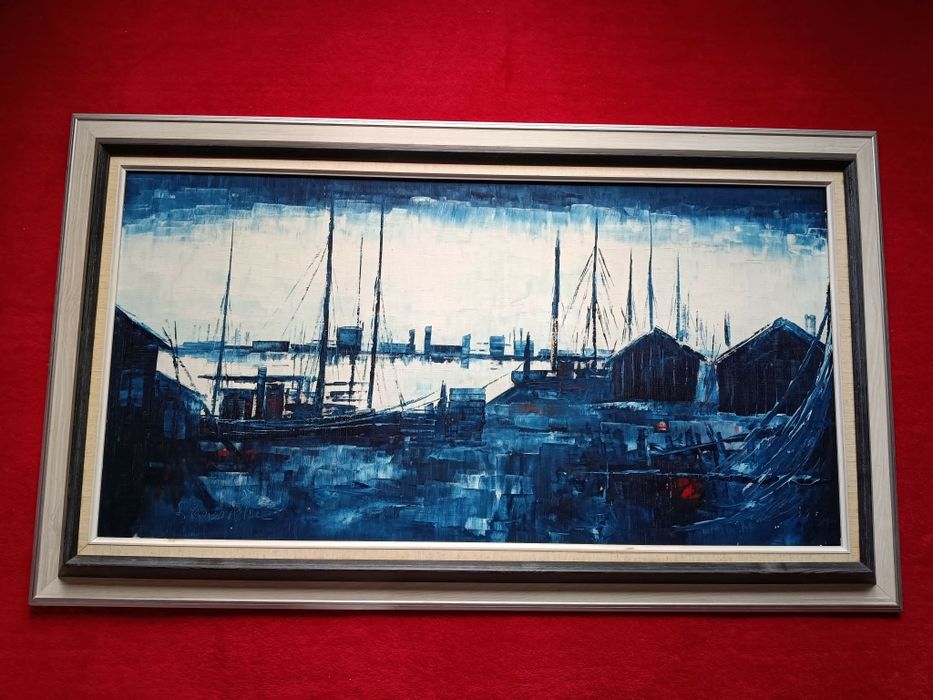 Obraz na płótnie sygnowany