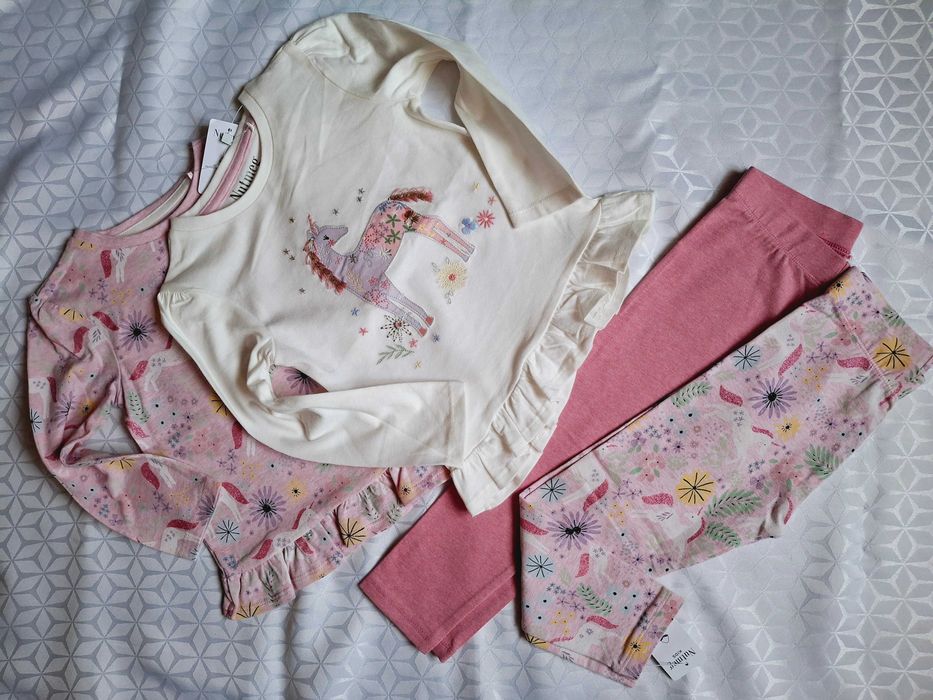 Komplet Nutmeg 2-3 lata/92-98cm unicorn