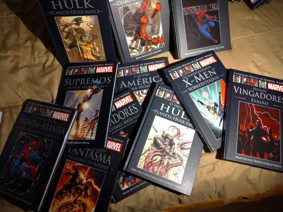 A coleção Oficial de Graphic Novels Marvel