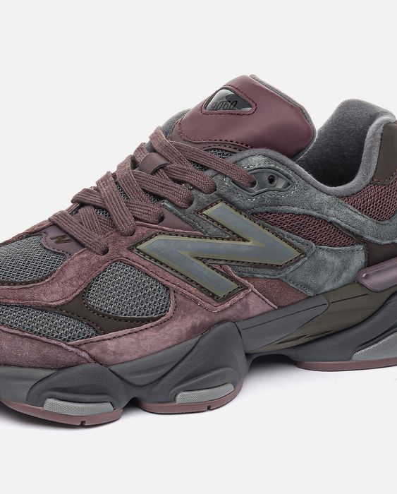 Мужские кроссовки New Balance 9060 Grey Brown Premium. 40-45