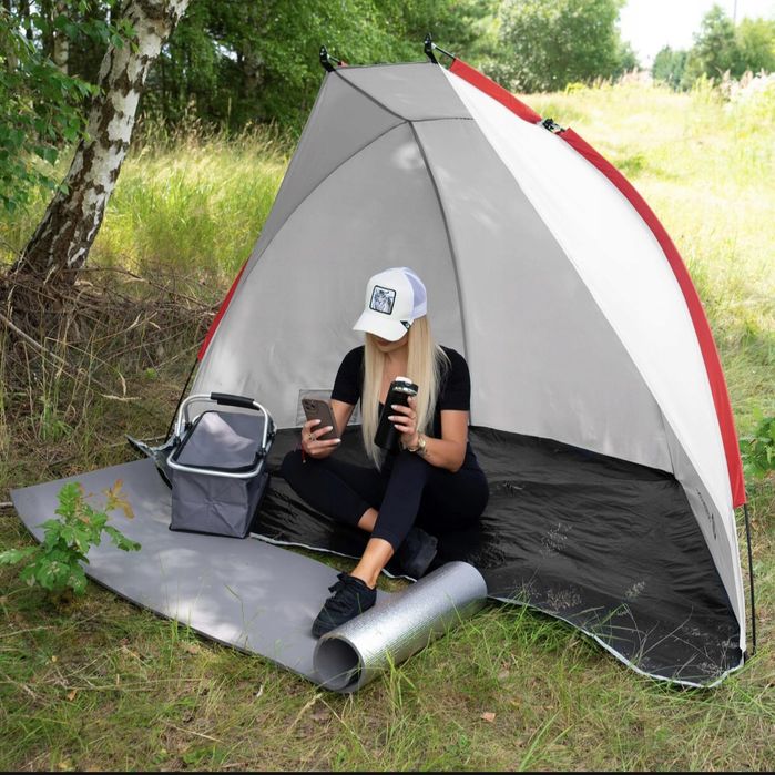 DUŻY namiot plażowy turystyczny