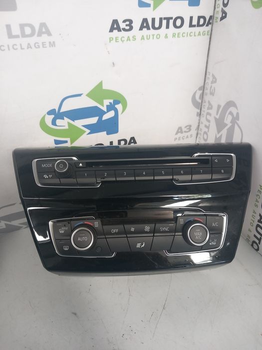 Consola central radio control ar condicionado  BMW X1