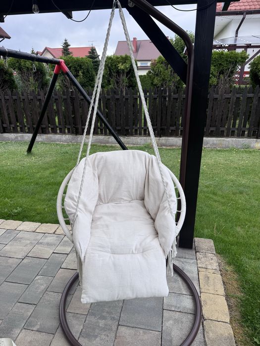 Huśtawka fotel ogrodowy