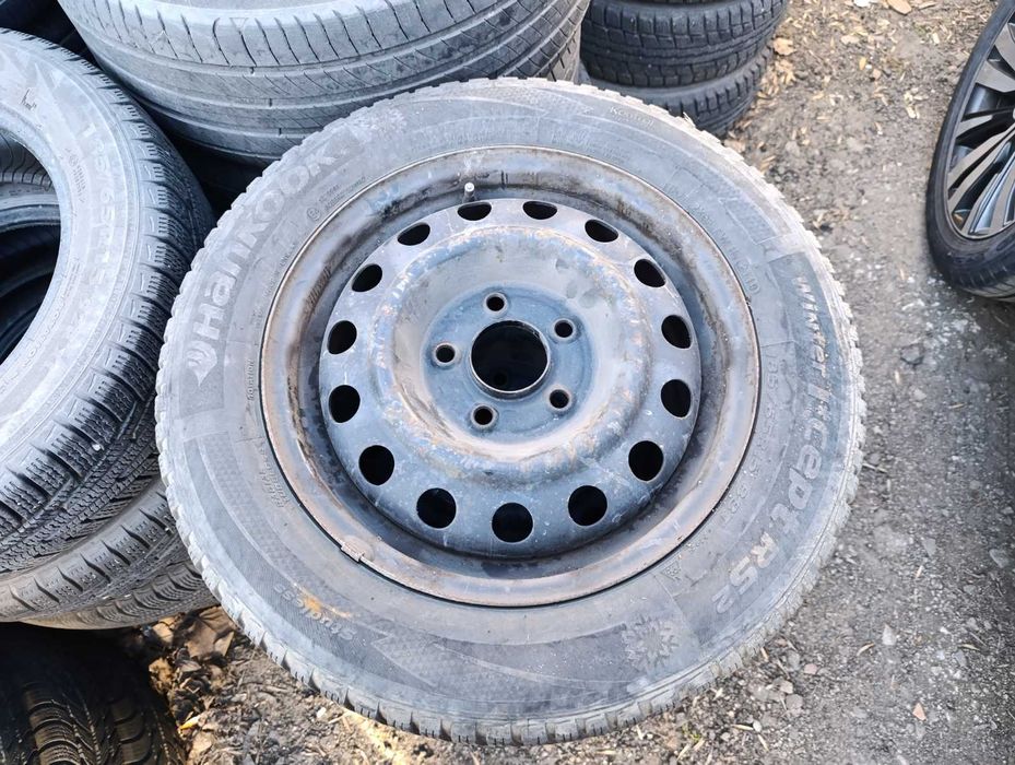 Продам комплект дисків 5x114.3 Hyundai/Kia з шинами 185/65 R15