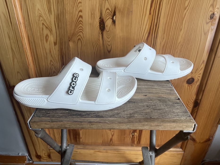 Sprzedam, wygodne klapki Crocs rozmiar W8 M6 w środku 26.0 cm