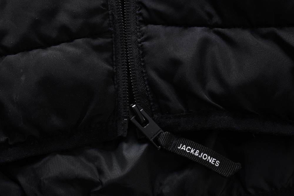 JACK&JONES lekka kurtka męska na zamek z kapturem przejściowa bluza XL