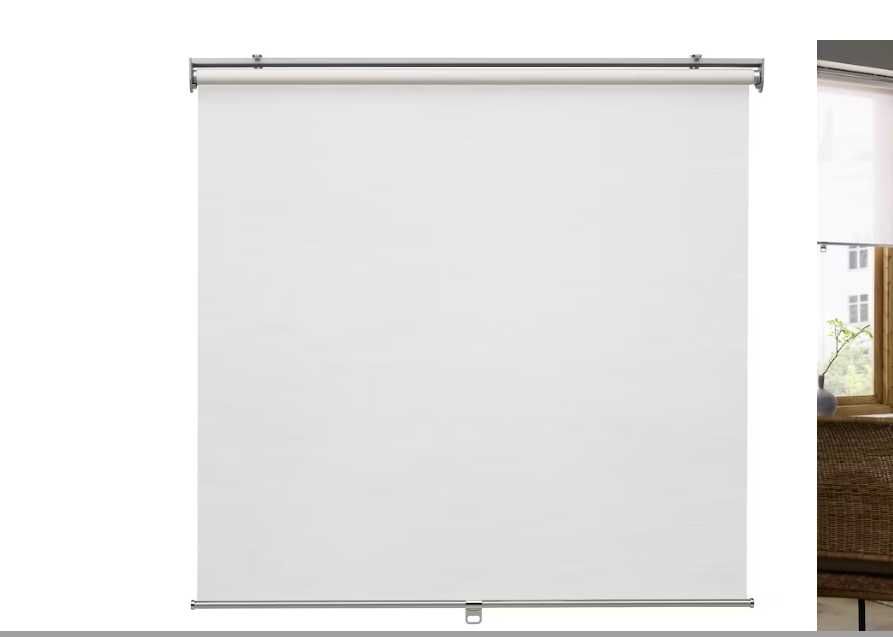 Estore de correr, branco IKEA