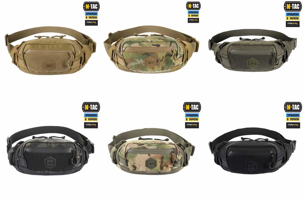 M-Tac сумка на пояс/бананка Waist Bag Elite Hex (зі вставками)