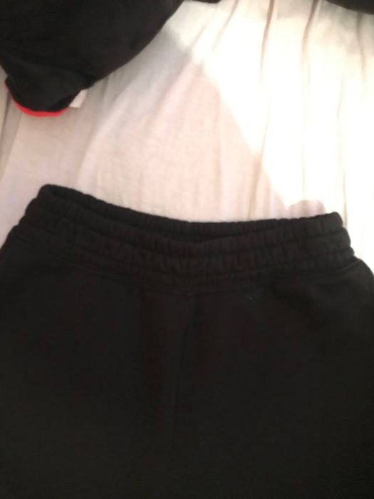 Baggy Sweatpants flared pants. Чорні спортивні широкі штани.