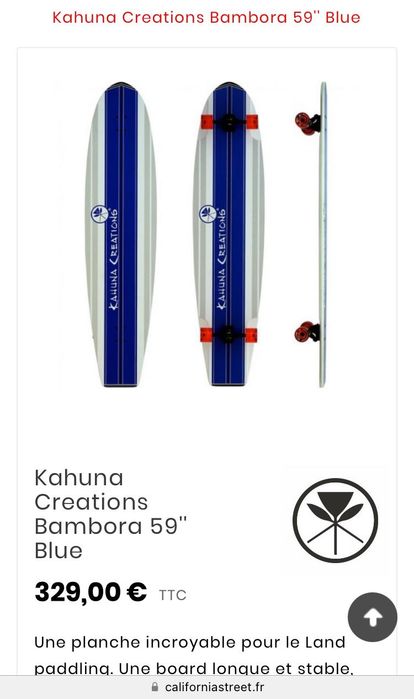 Longboard kahuna creations 1,25m