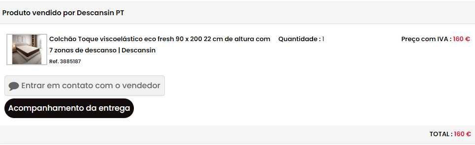 Cama de Criança +  Colchão 90cmx200cm