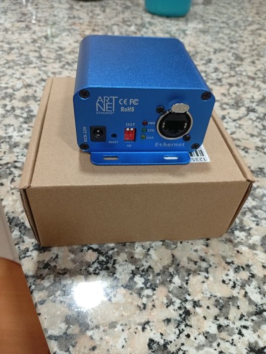 Interface DMX ART-NET Nova