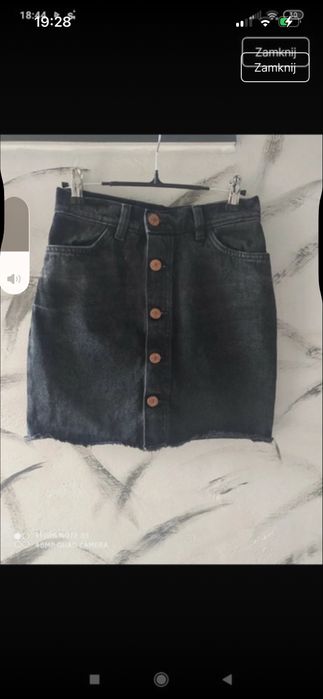 Spodnica stradivarius rozmiar xs