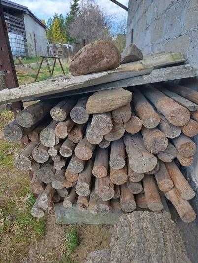 Stemple Sosnowe Okorowane