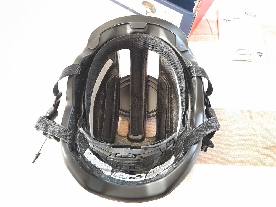 Kask rowerowy Abus Urban Hud-y LED Metallic Copper M 54-58cm