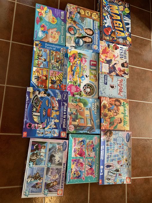 Varios jogos e puzzles