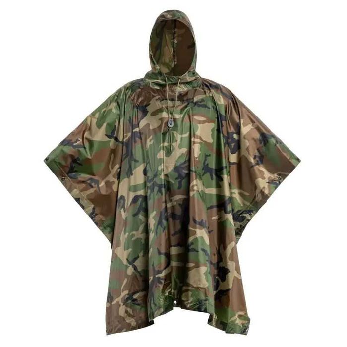 Плащ дощовик Raincoat AND-1 камуфляжний, дощовик пончо 200х150 см