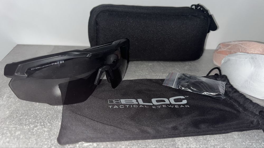 Тактичні балістичні окуляри BLOC Tactical Eyewear