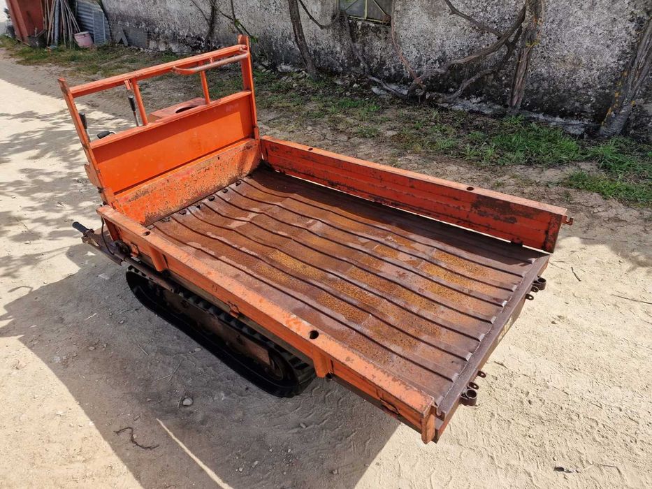Mini dumper / Carro de mão de lagartas basculante a motor - GC-530