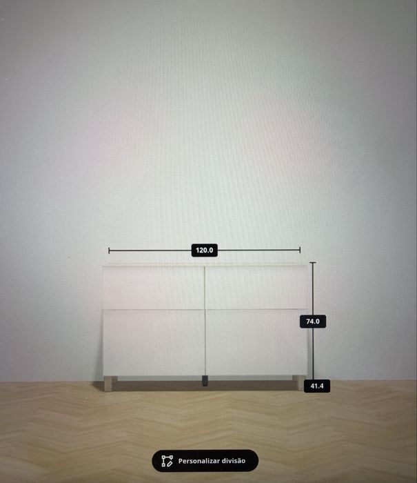 Conjunto Móveis de Sala / Escritório IKEA Bestå com Gavetas (Completo ou Individual)