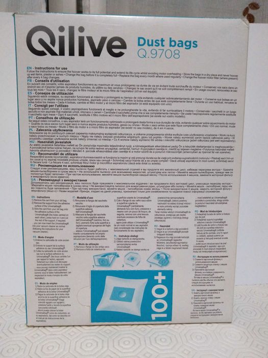 Sacos Aspirador Qilive Q.9708 Q.100+