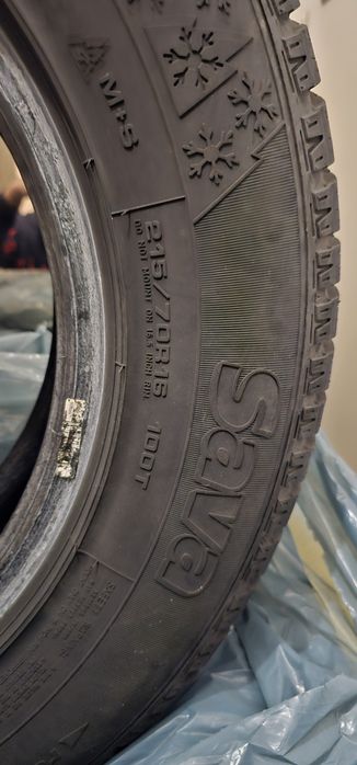 Opony kpl 215 70 r16 Sava eskimo suv 7.8mm 215 70 r16 x4