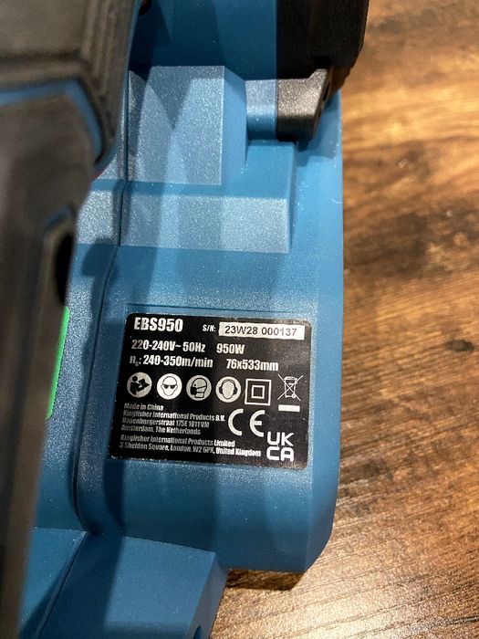 Стрічкова шліфувальна машина, шліфмашинка ERBAUER АНГЛІЯ