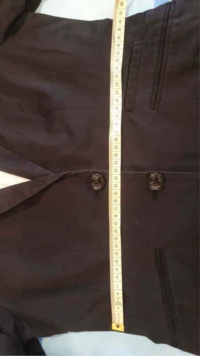 Marynarka Żakiet czarny H&M 38 M 40 L