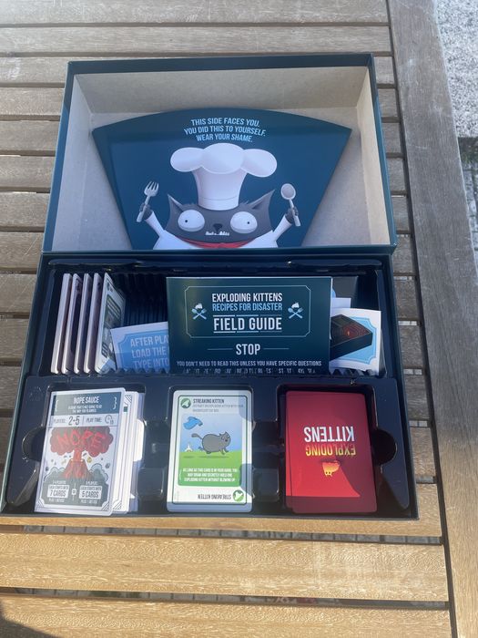 Exploding kittens- recipes for disaster