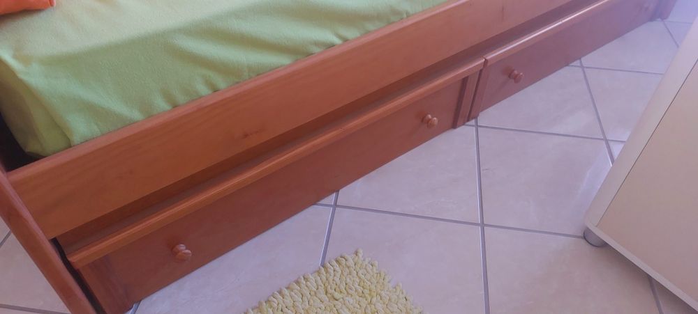 Cama Solteiro com gavetão