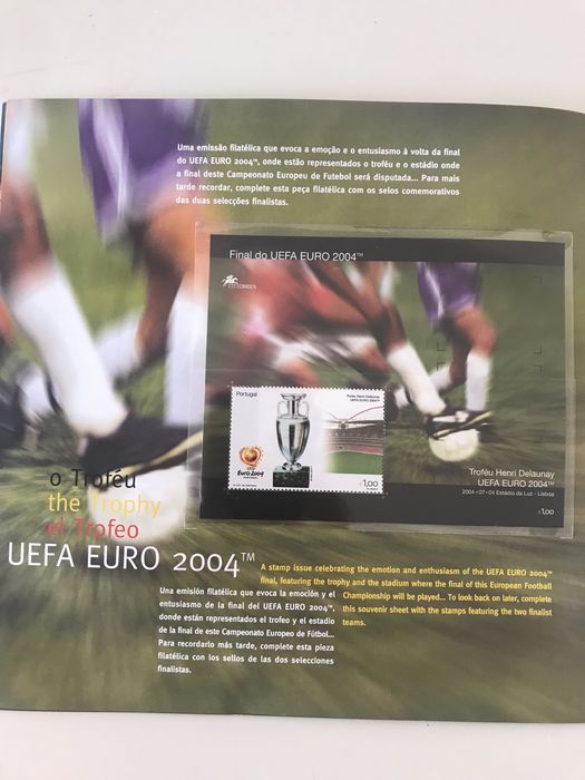 Filatelia - Colecção de 48 Selos Postais relativos ao EURO 2004