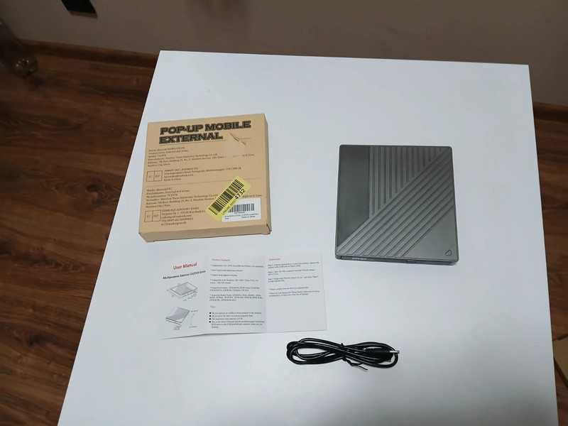 Napęd DVD zewnętrzna TY1978 z USB i czytnikiem kart pamięci