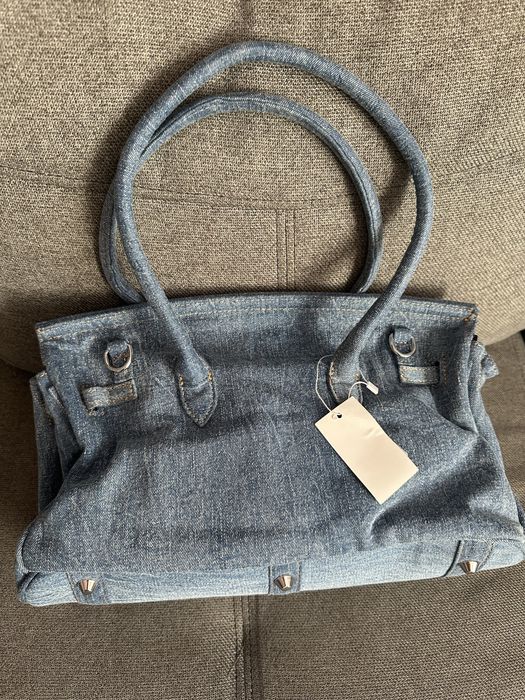 Джинсова стильна сумочка