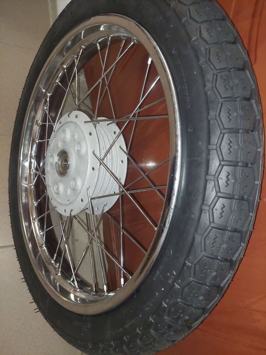 Odnowione koło tył r18" wsk 125 b1 b3+ kpl zabierak