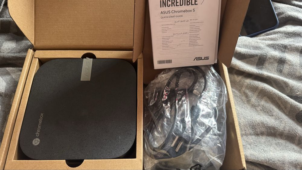 Компʼютер ASUS Chromebox 5 i3-1220P 8 ГБ 128 ГБ ОС Chrome