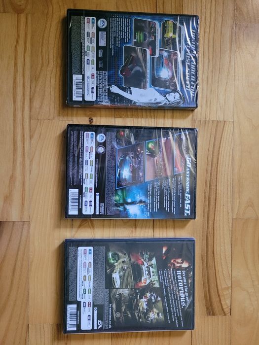 Need for speed undergroud 1, underground 2, most wanted 2005
