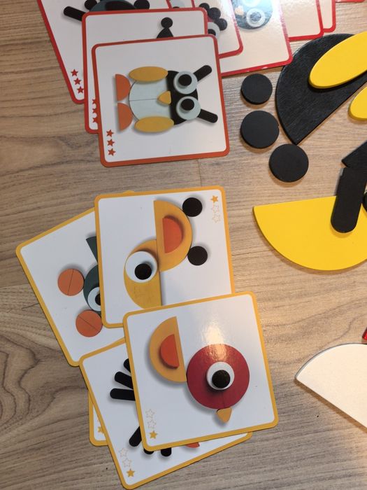 Drewniana układanka Montessori. Ze Geoanimo Blocks