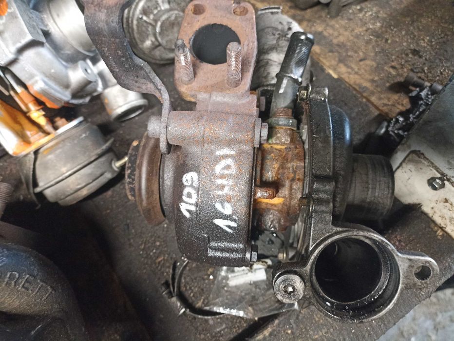 Turbina turbosprężarka turbo 1.6 HDI 109 koni Peugeot Citroen
