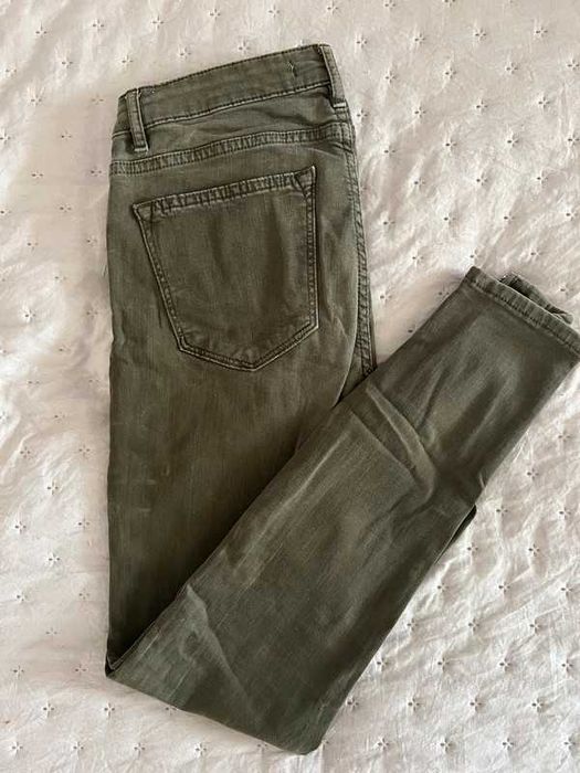 Rurki khaki Zara