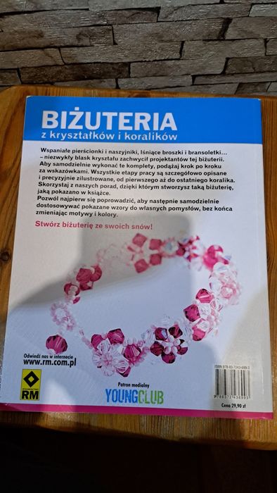 Biżuteria z kryształków i koralików książka nowa