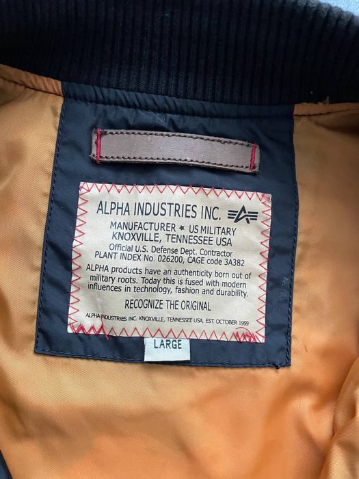 Бомбер Alpha Industries ma-1