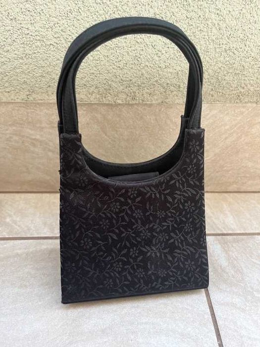 Torebka elegancka wzorzysta wzorki kwiaty na wesele okazje