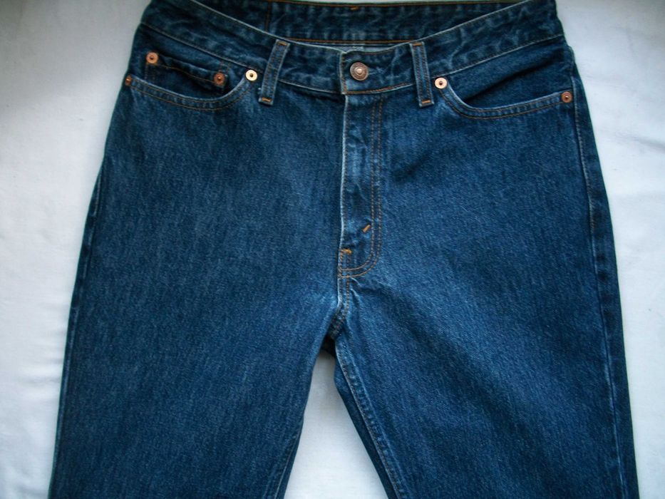 винтажные расклешенные женские джинсы Levis 559 полут.37-38 см